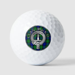 Balles De Golf Clan MacKay Crest & Tartan