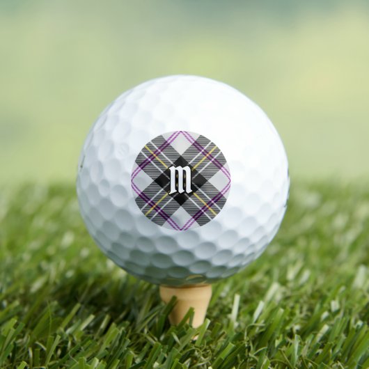 Balles De Golf Clan MacPherson robe Tartan Golf Balls (T-shirt Insitu)