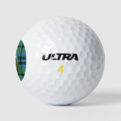 Balles De Golf Clan Marshall Tartan Celtic Trinity (Logo)