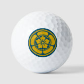 Balles De Golf Clan Oda Crest (Kamon) Golf Balls (Recto)
