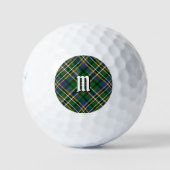 Balles De Golf Clan Scott Green Tartan Golf Balls (Devant)