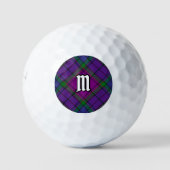 Balles De Golf Clan Wardlaw Tartan (Devant)