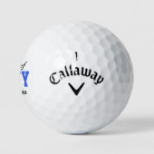 Balles De Golf Classe bleue de 2025 Graduation personnalisée (Logo)