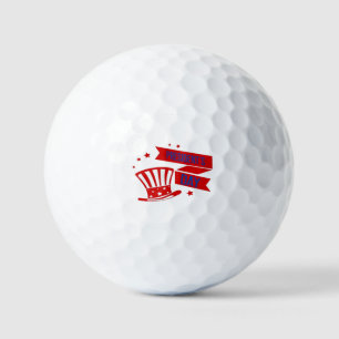 Balles De Golf Classique de la Journée du président des États-Uni