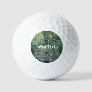 Balles De Golf Claude Monet - Eau Lily étang, Harmonie verte