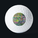 Balles De Golf Claude Monet - Le jardin d'Iris à Giverny<br><div class="desc">Jardin d'Iris à Giverny / Jardin d'Artiste à Giverny - Claude Monet,  1899-1900</div>