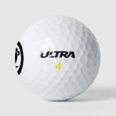 Balles De Golf Clous intersectés en cercle (Logo)