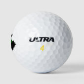 Balles De Golf Clown de squelette irlandais (Logo)