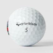 Balles De Golf CLRV 12pk Taylor Made Golf Balls (Logo)