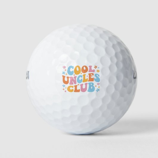 Balles De Golf Club des oncles cool III (Devant)