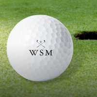 Clubs de golf à monogramme personnalisé