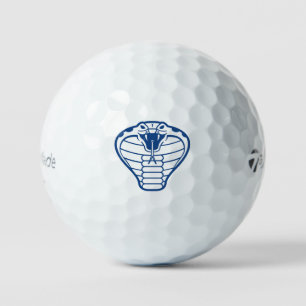 Balles De Golf Cobra Snake Blue Illustration animaux