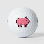 Balles De Golf Cochon (Devant)