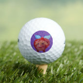 Balles De Golf Cochon gras volant (T-shirt Insitu)