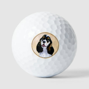 Balles De Golf Cocker Spaniel (Parti) Peinture - Art Chien origin