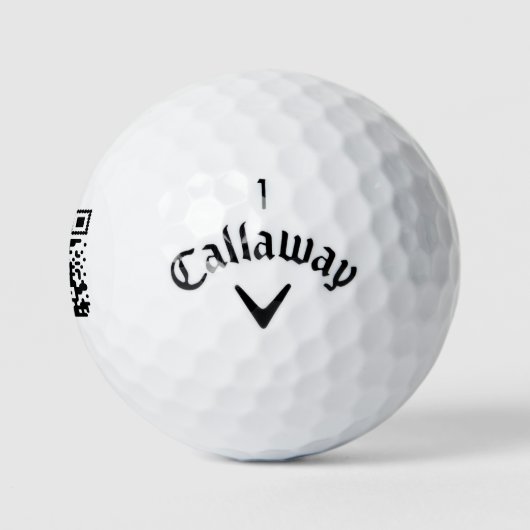 Balles De Golf Code QR (Logo)