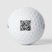 Balles De Golf Code QR (Devant)
