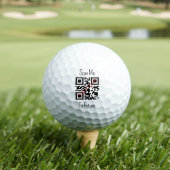 Balles De Golf Code QR personnalisé