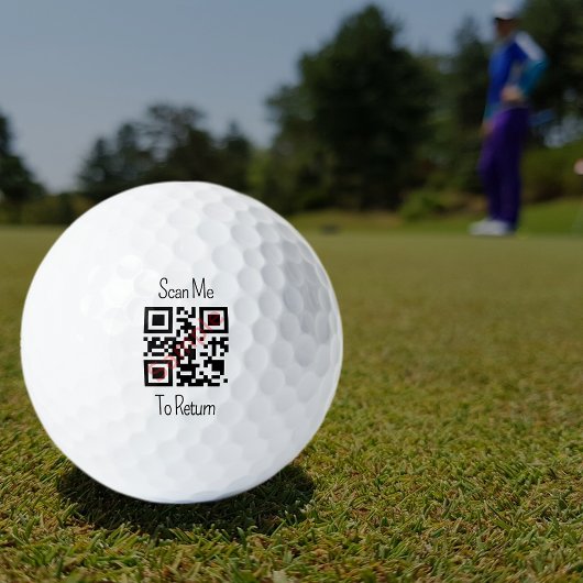 Balles De Golf Code QR personnalisé