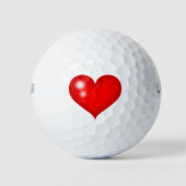 Balles De Golf Coeur (Devant)
