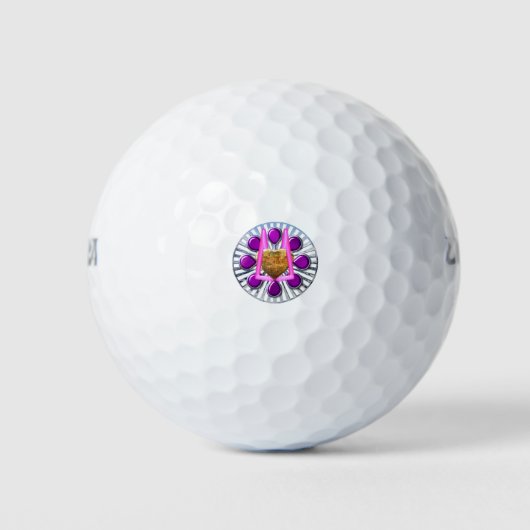 Balles De Golf Cœur (Devant)