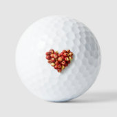 Balles De Golf Coeur Apple (Recto)