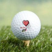 Balles De Golf Coeur avec musique Conçu (T-shirt Insitu)