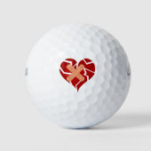 Balles De Golf Coeur brisé (Devant)