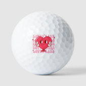 Balles De Golf Coeur de bébé mignon (Recto)