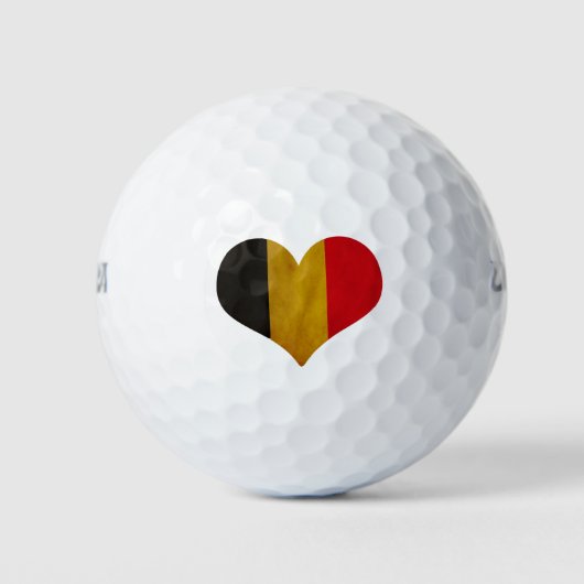 Balles De Golf Coeur de Belgique (Devant)