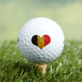 Balles De Golf Coeur de Belgique (T-shirt Insitu)