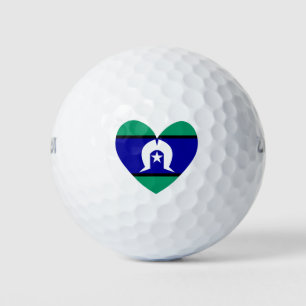 Balles De Golf Coeur des îles du détroit de Torres