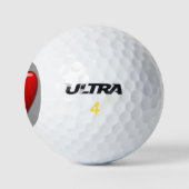 Balles De Golf Coeur pour le golf (Logo)