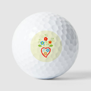 Balles De Golf Coeur romantique populaire portugais