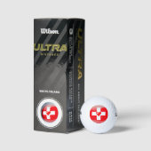 Balles De Golf Coeur suisse (Emballage)