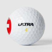 Balles De Golf Coeur suisse (Logo)