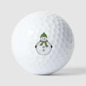Balles De Golf Cold snowman (Recto)