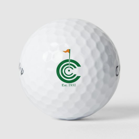Balles De Golf Colfax Country Club Callaway Warbird Golf Balls (Devant)
