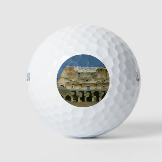 Balles De Golf Colisée, Rome (Devant)