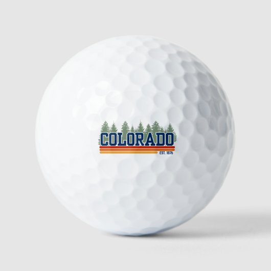 BALLES DE GOLF COLORADO (Recto)