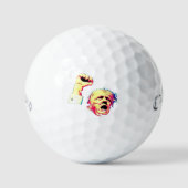 Balles De Golf Combattre avec Donald Trump Golf Balls (Recto)