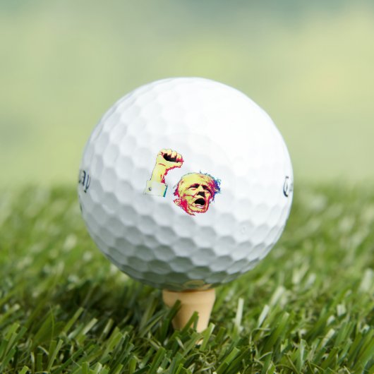 Balles De Golf Combattre avec Donald Trump Golf Balls (T-shirt Insitu)