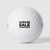 Balles De Golf Commando de vente de garage (Devant)