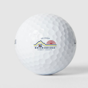 Balles De Golf Comté du Sommet de la montagne de Breckenridge