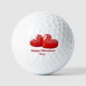 Balles De Golf Conception cardiaque 3D (Recto)