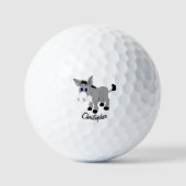 Balles De Golf Conception d'âne (Recto)