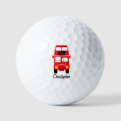 Balles De Golf Conception d'autobus de Londres (Recto)