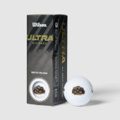 Balles De Golf Conception de bête tout-terrain – Puissance de cam (Emballage)