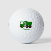Balles De Golf Conception de camion benne vert (Devant)