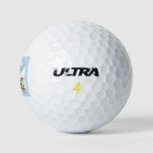 Balles De Golf Conception de dessin animé d'éléphant (Logo)